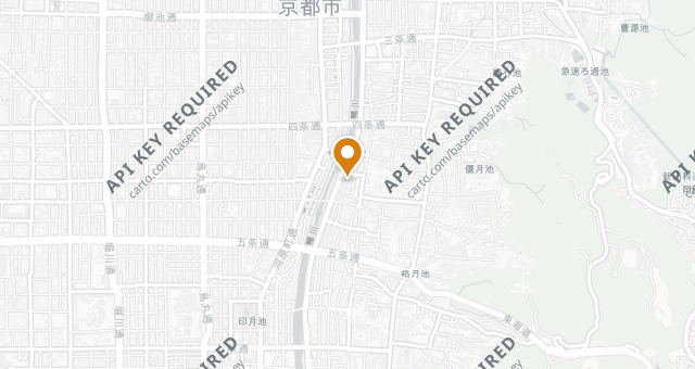 Map showing Miyagawacho Tensho