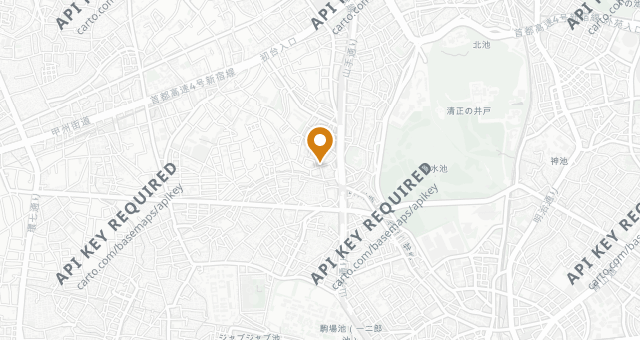 Map showing Les Chanterelles