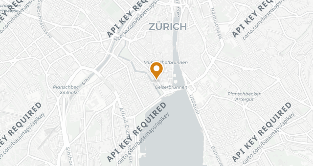 Map showing Baur au Lac