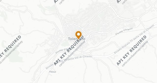 Map showing Osteria Ime