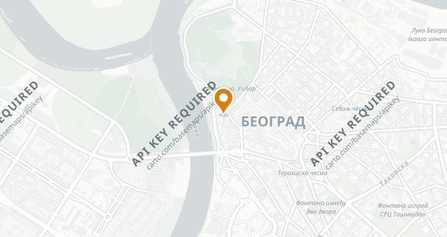 Map showing LANGOUSTE