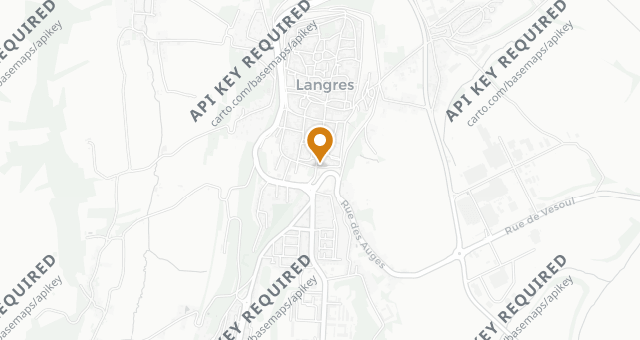 Map showing Bulle d'Osier