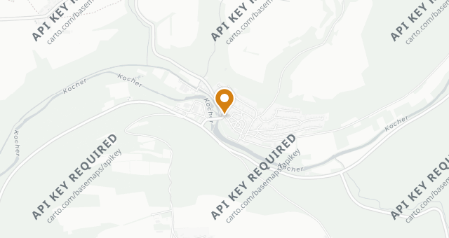 Map showing Landgasthof Die Krone am Fluss