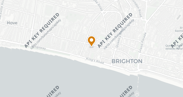 Map showing Bincho Yakitori