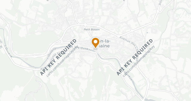 Map showing Le Bateleur
