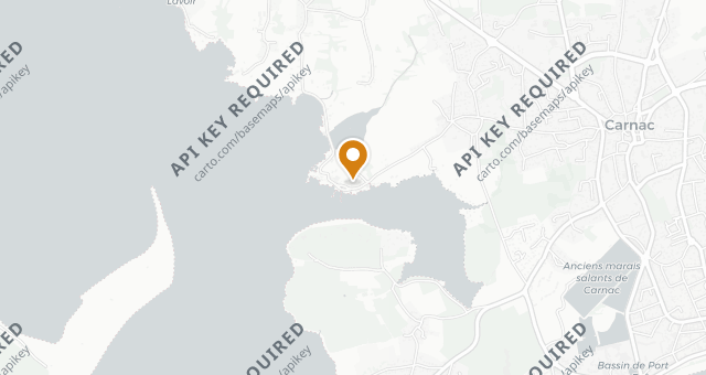 Map showing La Calypso