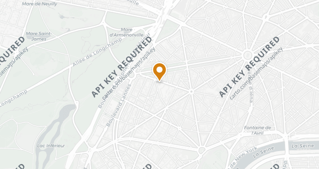 Map showing Bellefeuille - Saint James Paris
