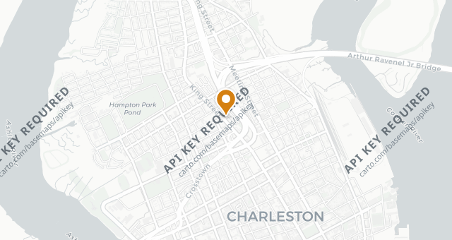 Map showing Leon's Oyster Shop