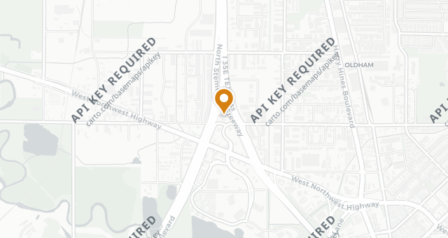 Map showing Pappas Bros. Steakhouse Dallas