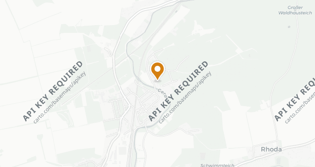 Map showing Restaurant Bachstelze