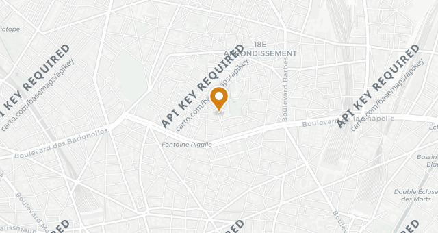 Map showing Signature Montmartre
