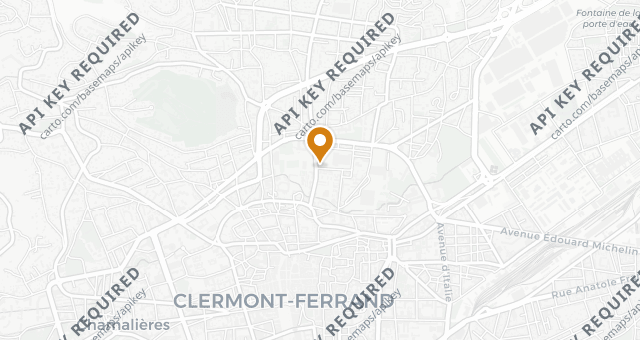 Map showing Sergio's Deli