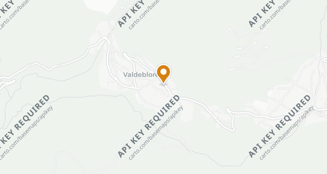 Map showing Auberge de la Roche