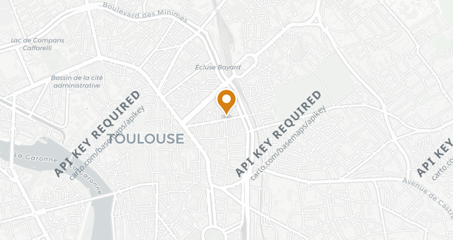 Map showing Les Sales Gosses
