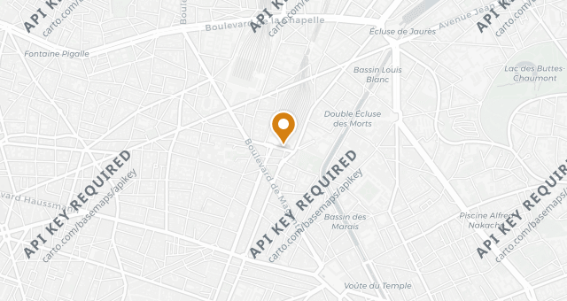 Map showing L’Arlequin