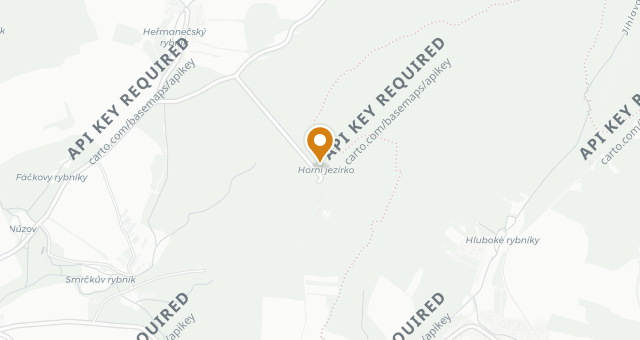 Map showing Restaurace Voda