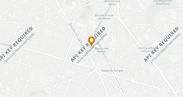 Map showing Comptoir Sur Mer