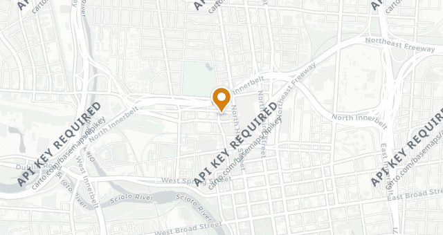 Map showing Little Eater