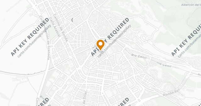 Map showing Atelier Casa de Comidas