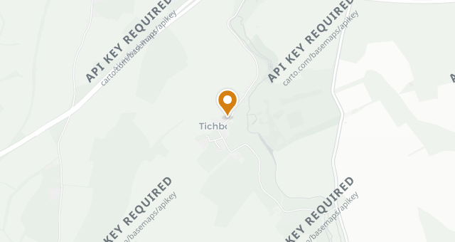Map showing The Tichborne Arms