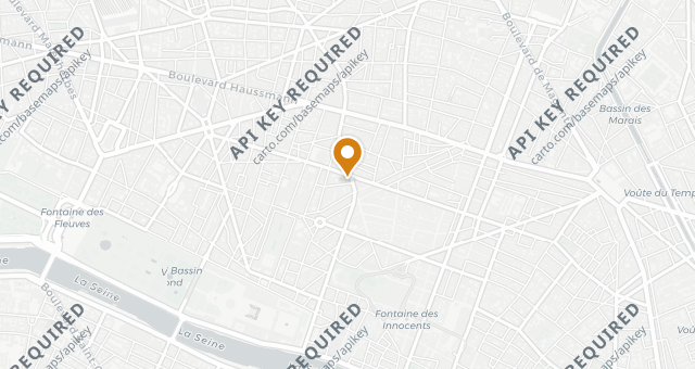 Map showing Fleur de Pavé