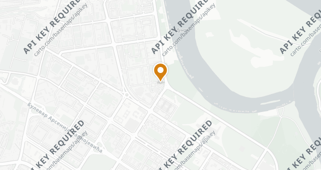 Map showing RESTORAN JERRY