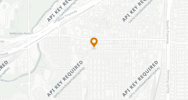 Map showing Ellerbe Fine Foods