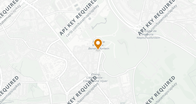 Map showing Café Palto