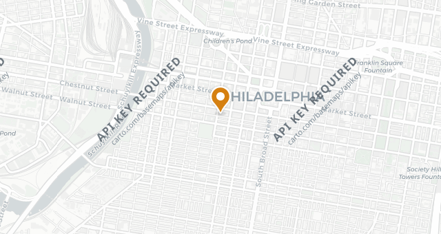 Map showing Her Place Supper Club