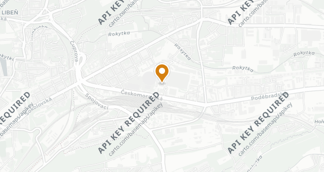 Map showing BACKSTAGE RESTAURANT