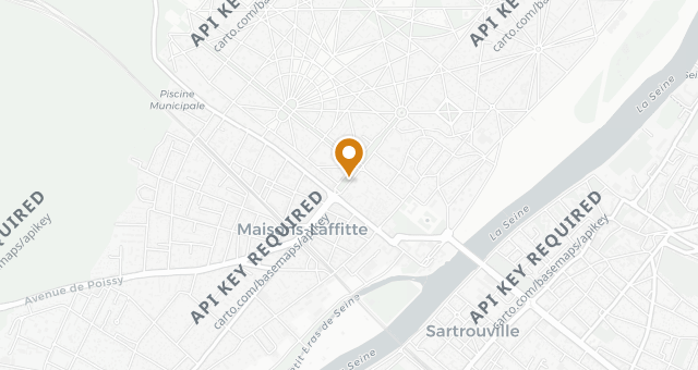 Map showing Le Tastevin