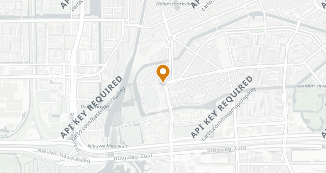 Map showing NENI Amsterdam