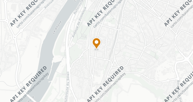 Map showing André