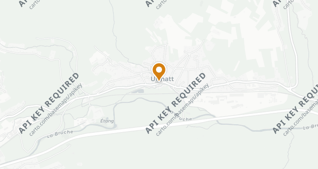 Map showing La Poste