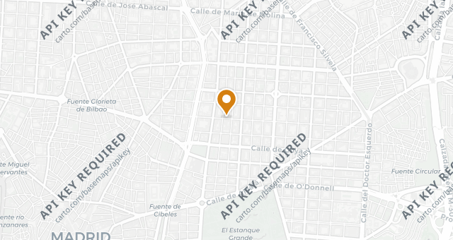Map showing Matteo Cucina Italiana
