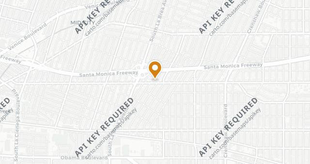 Map showing Cento Pasta Bar