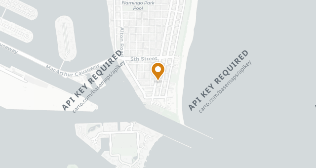 Map showing Red, the Steakhouse