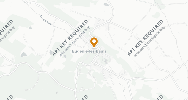 Map showing La Ferme aux Grives