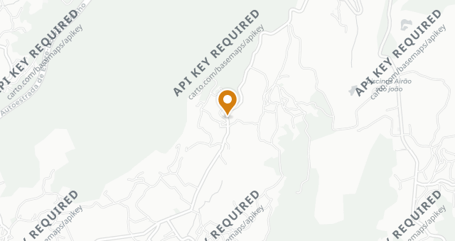 Map showing Ferrugem