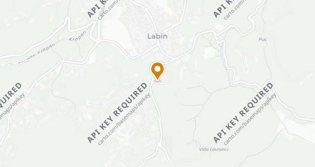 Map showing Kvarner