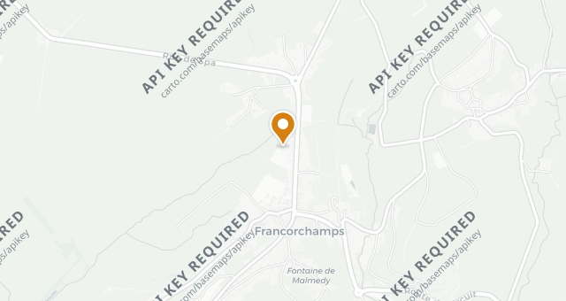 Map showing Le Roannay