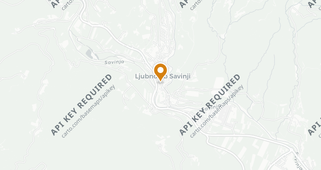 Map showing Restavracija Hotela Planinka