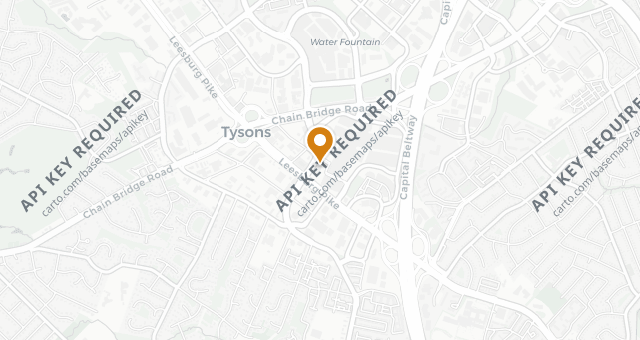 Map showing The Capital Grille
