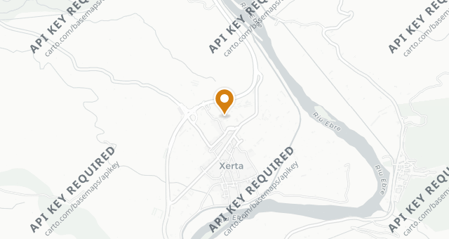 Map showing Villa Retiro