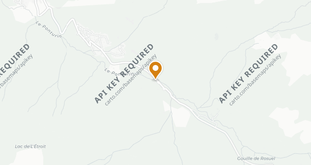 Map showing Le Petit Hibou