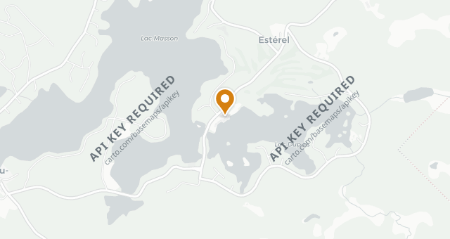 Map showing La Cave à Vin at Estérel Resort
