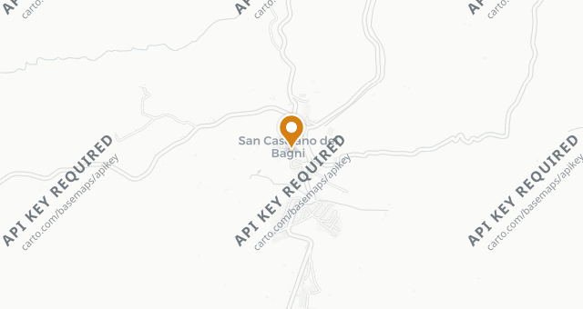 Map showing Daniela