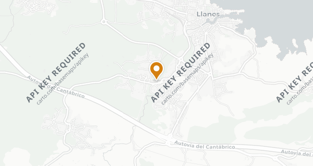 Map showing Le Bistró