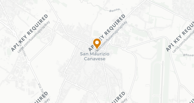 Map showing La Credenza