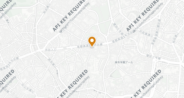 Map showing Nishiazabu Sushi Shin